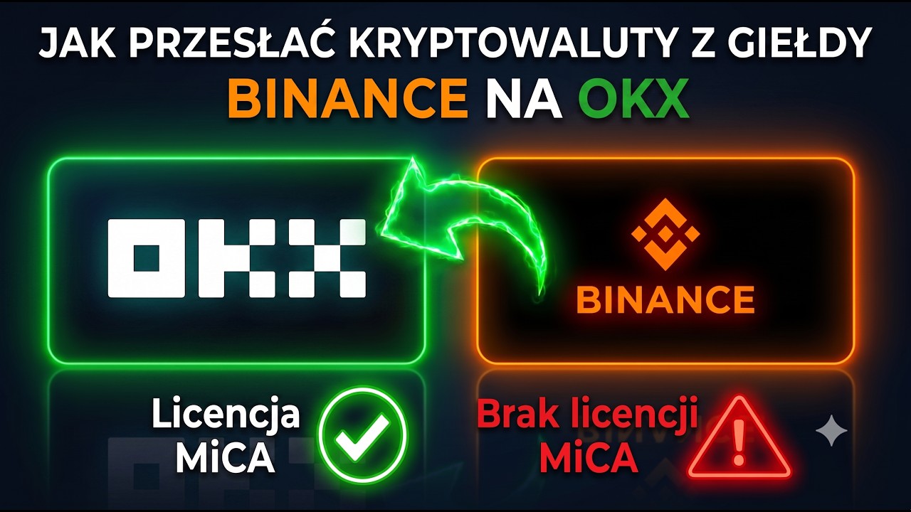 Jak Przesłać Kryptowaluty z BINANCE na OKX ? Poradnik 2026
