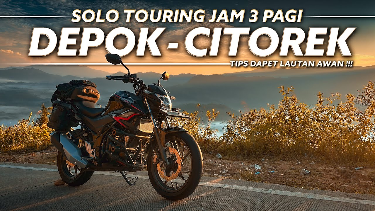 BENERAN UJI NYALI!! Nekat Touring Sendirian ke Citorek Jam 3 Pagi!