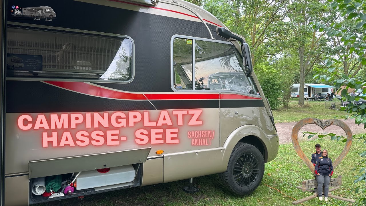 Stellplatz und Campingplatz Hasse- See in Sachsen/Anhalt, bietet mehr als die Page vermuten lässt 👍