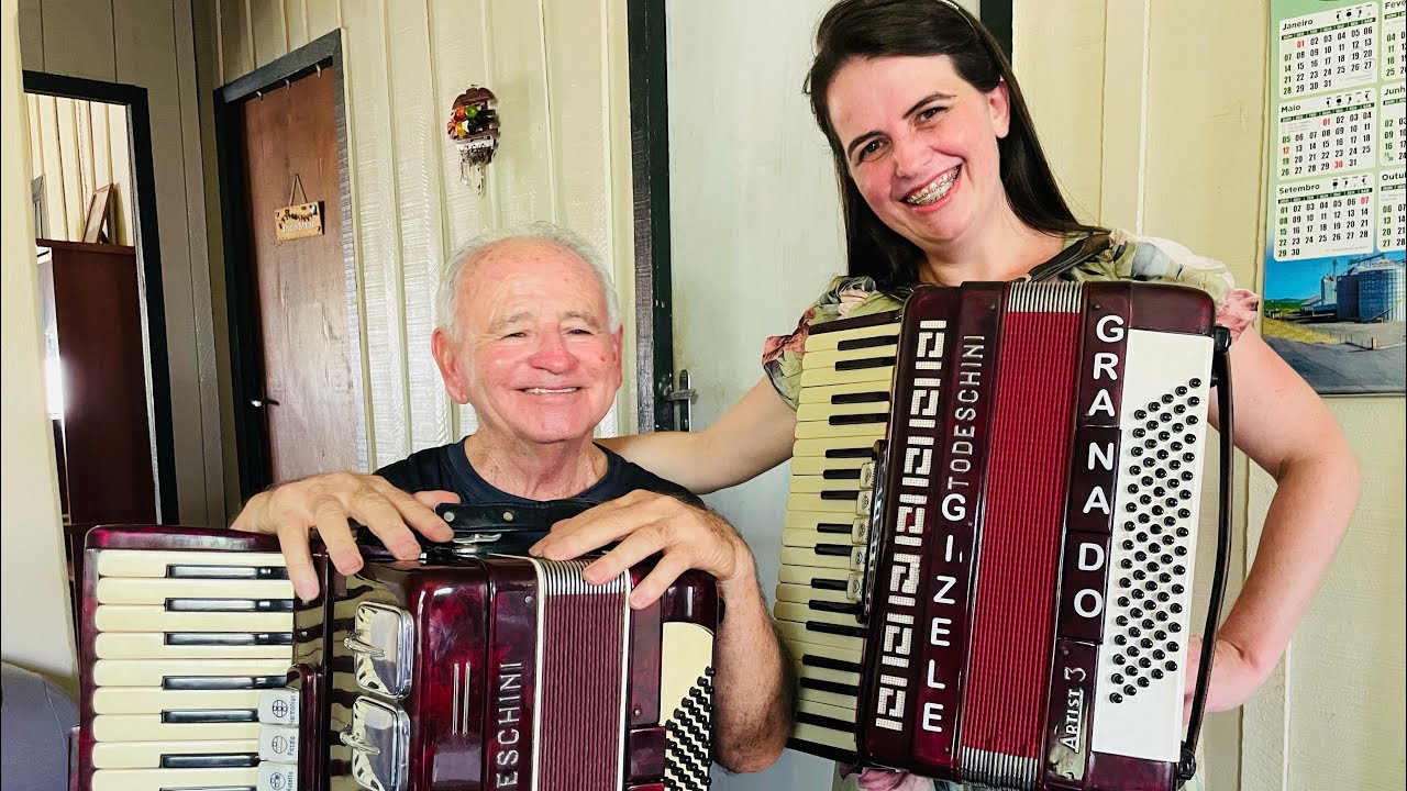 Barbosinha regional ccb tocando com Gizele Granado e Davi Granado.