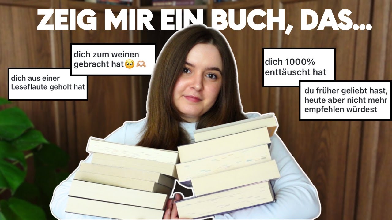 Zeig mir ein Buch, das... JEDER lesen sollte! 💥📖 Buchempfehlungen 2025