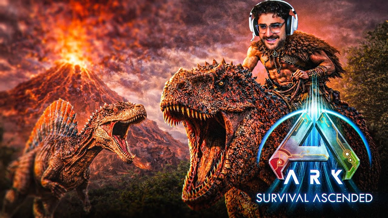 ICH HABE EINEN GIGANTOSAURUS GEZÄHMT!🦖 ARK SURVIVAL ASCENDED mit Gtime & Zarbex🔥