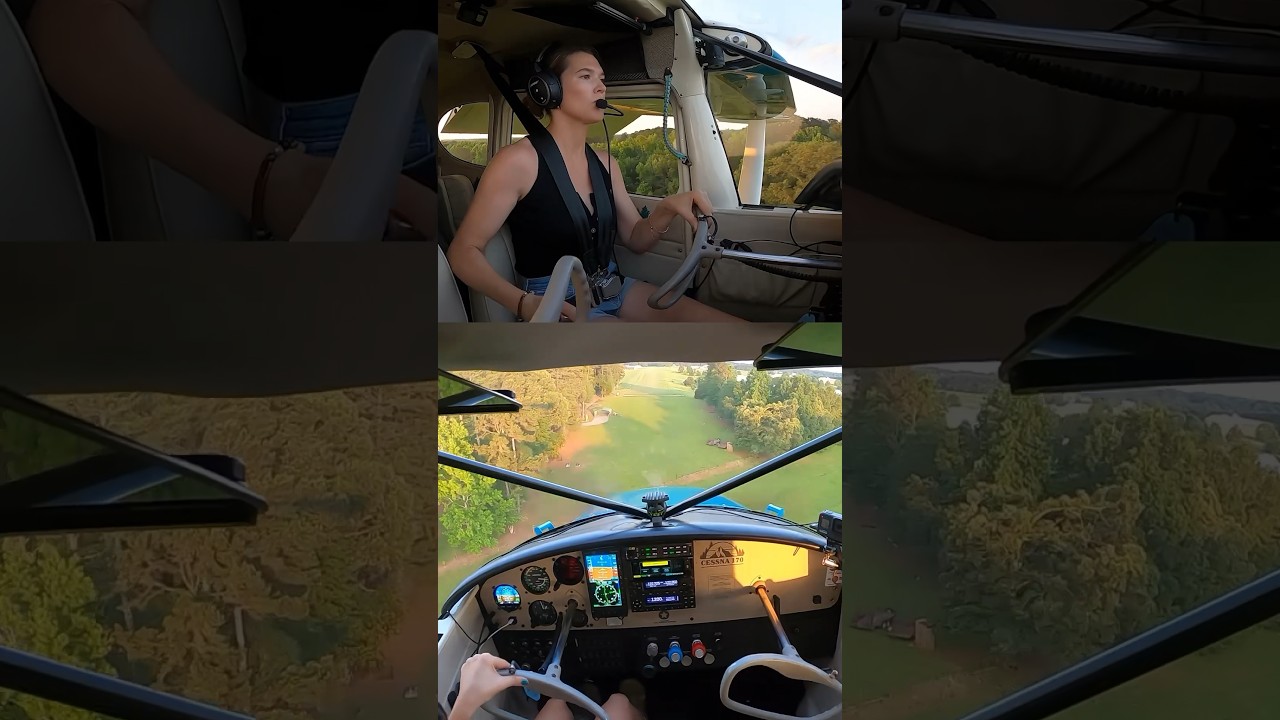 Landing &lsquo;tween the trees with Stoots Aviation! #cessna #stootsaviation #pilot #avgeek #aviation