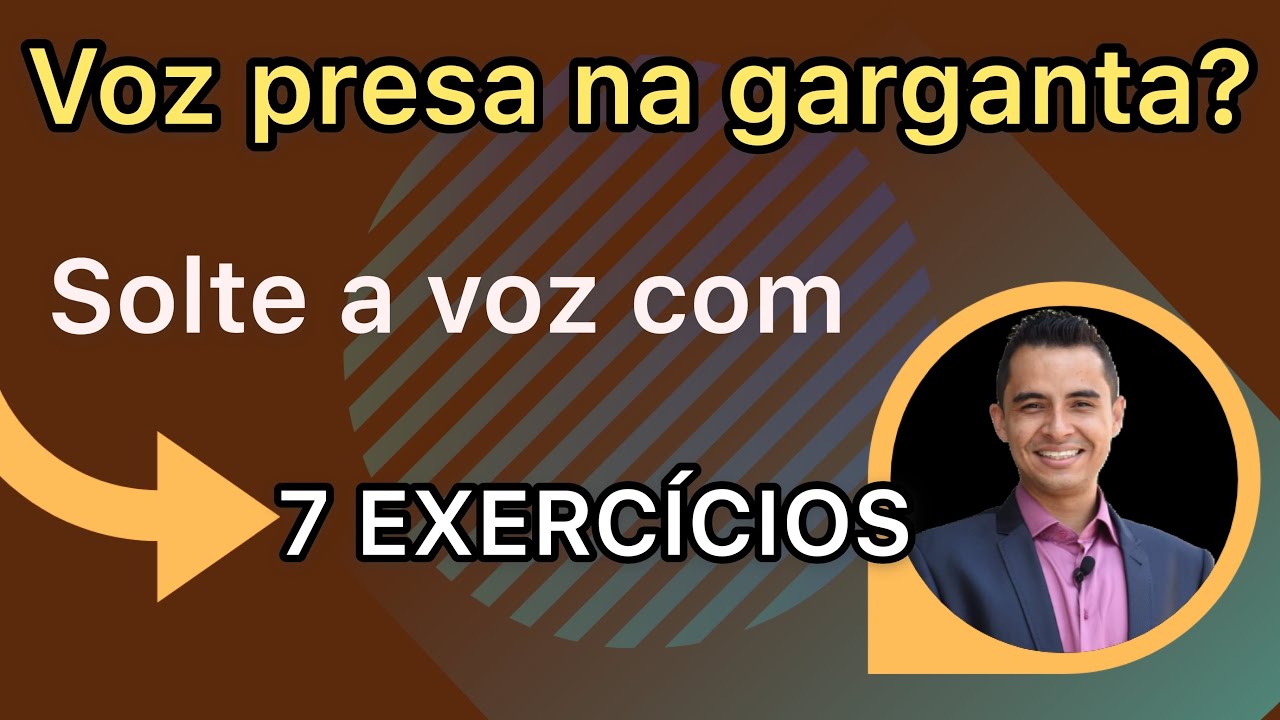 COMO TIRAR A VOZ DA GARGANTA sem enrolação | 7 exercícios  | Aula de canto #11