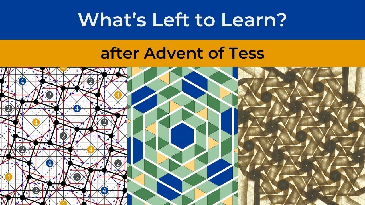 What's left to learn after Advent of Tess 2025?