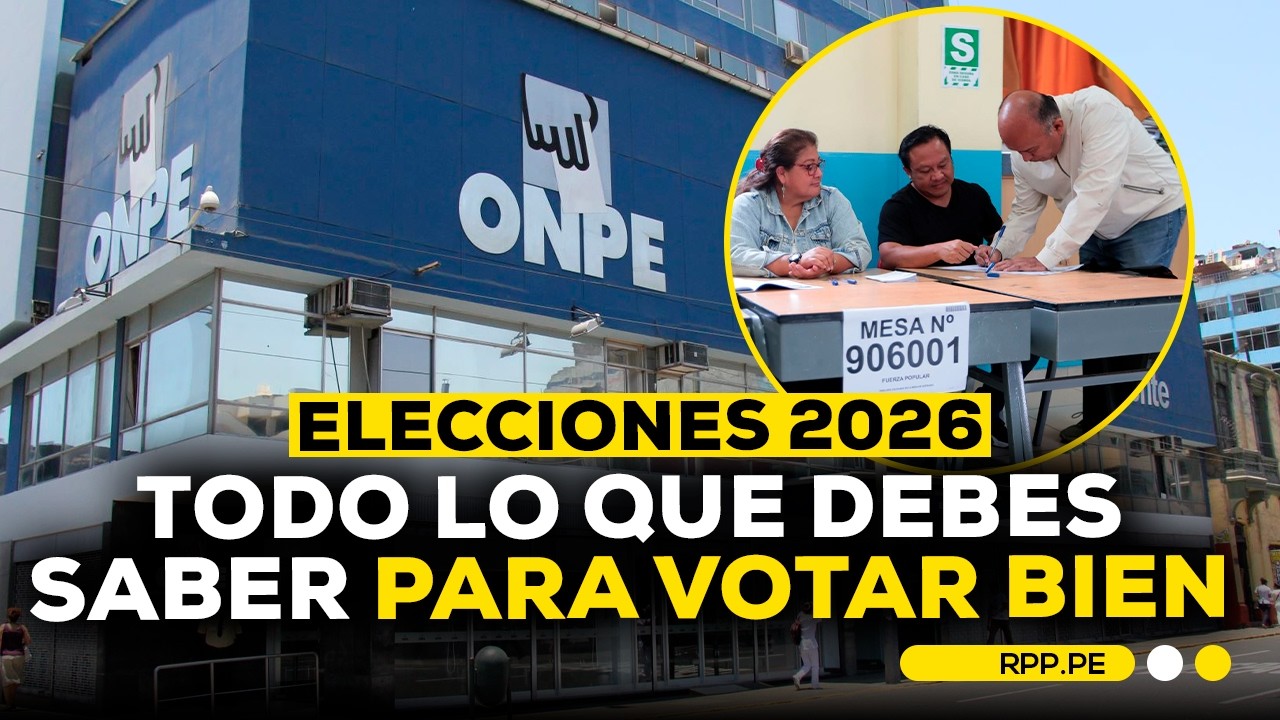 Elecciones 2026: Todo lo que debes saber para votar bien y evitar errores #ENCENDIDOSRPP