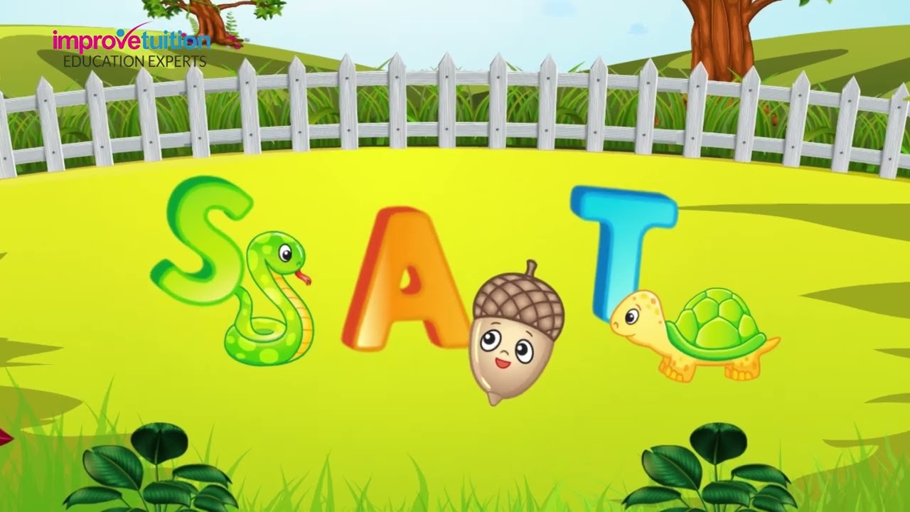 SoundClimbs: Learn Phonics S, A, T, SAT Sound & P, I, N, PIN Sound