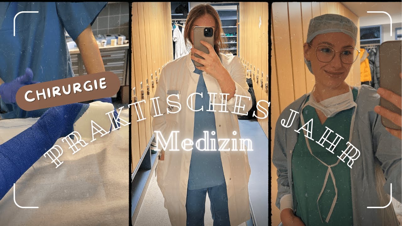PRAKTISCHES JAHR - Medizin Vlog | Chirurgie Tertial | Unfallchirurgie | zwischen Zweifel & Freude ♡