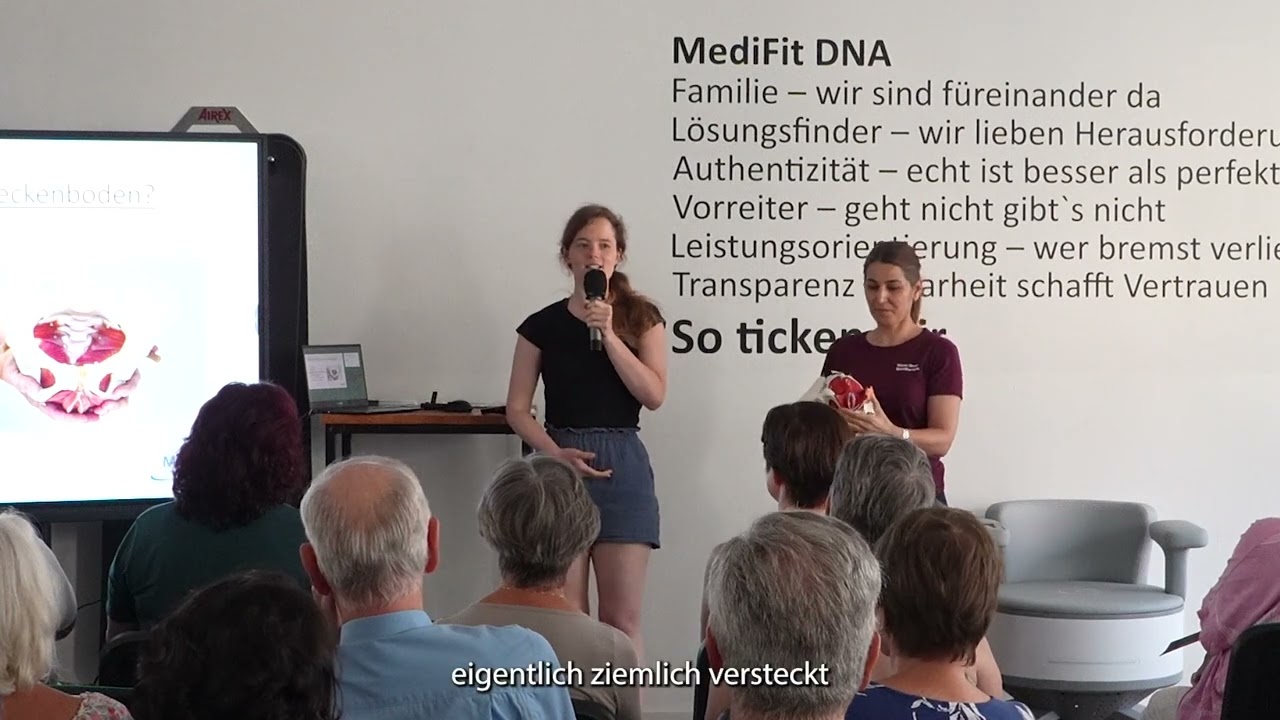 Vortrag Beckenbodenstuhl im MediFit Vollversion