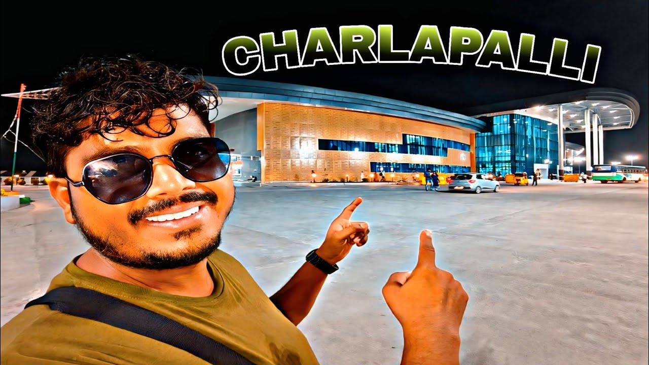 Exploring India's Most Beautiful Railway Station || Charlapalli Railway Station || Charlapalli Vlog