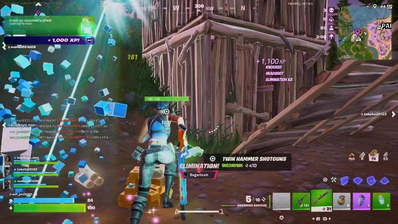 Fortnite battle royale squad fills (New Season) !!!