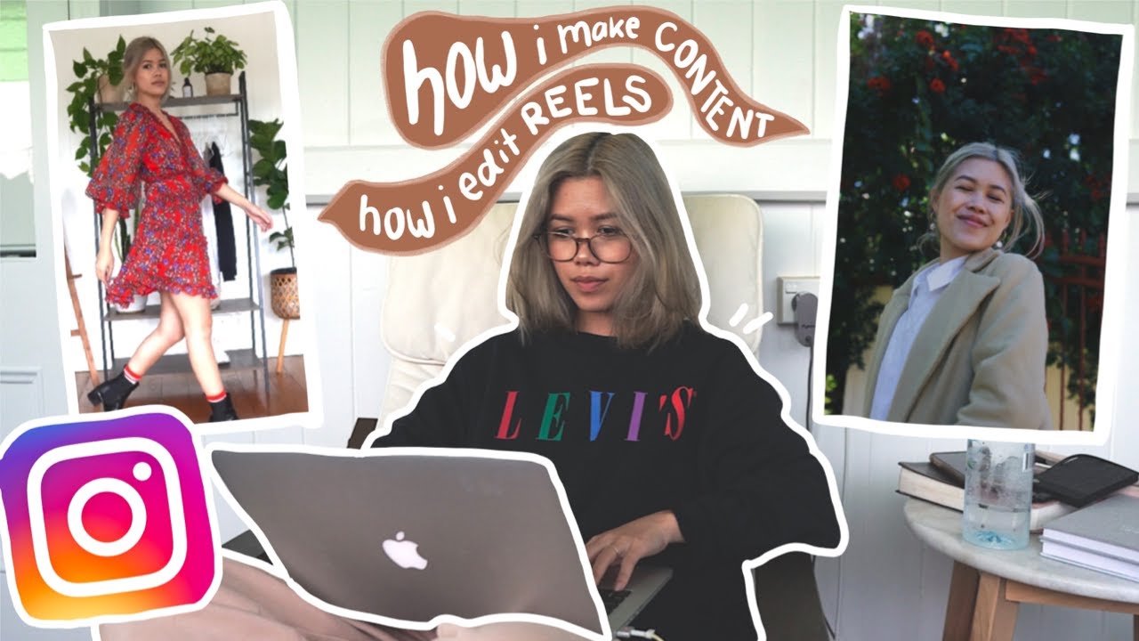 PRODUCTIVE DAY IN MY LIFE 2021 | how i make instagram reels, healthy eating & planning my content