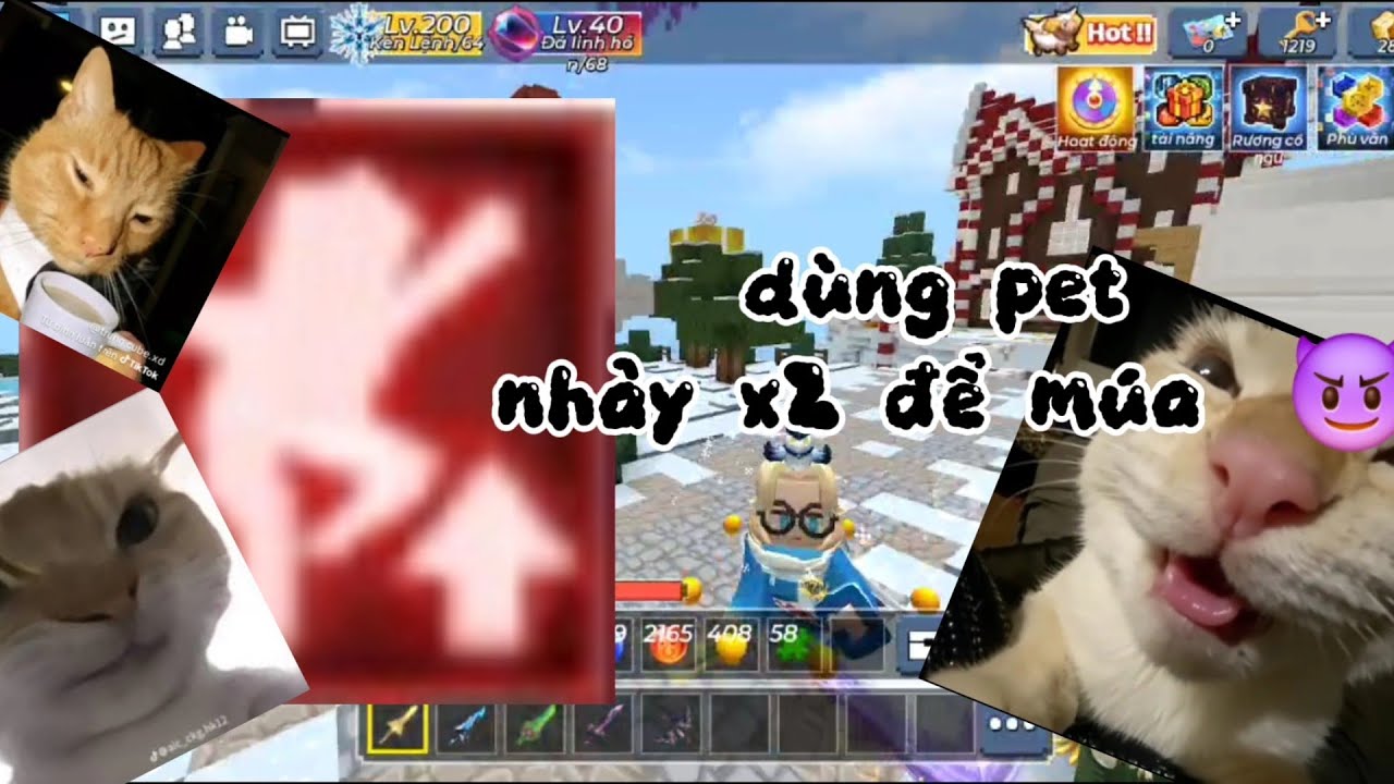 Nay leo rank sài pet x2 😈😎😆🤓😗🥳