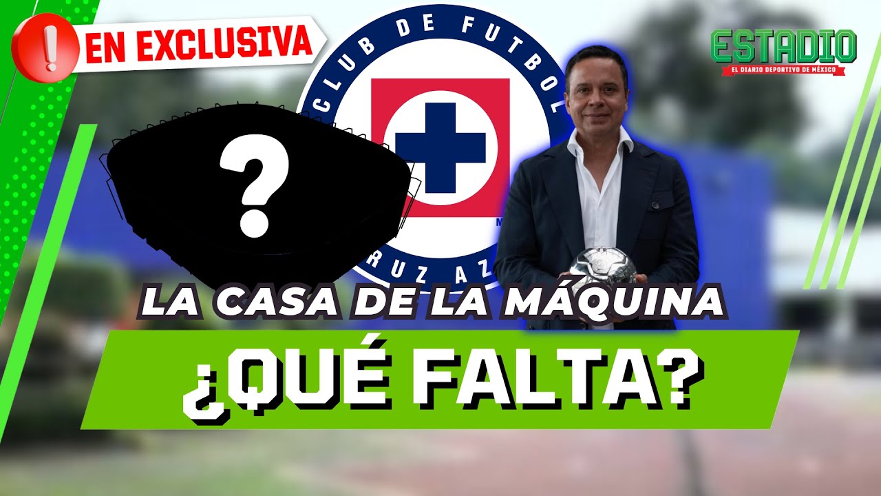¿HABRÁ ESTADIO para Cruz Azul?: Lo que FALTA según Víctor Velázquez  | Estadio Deportes