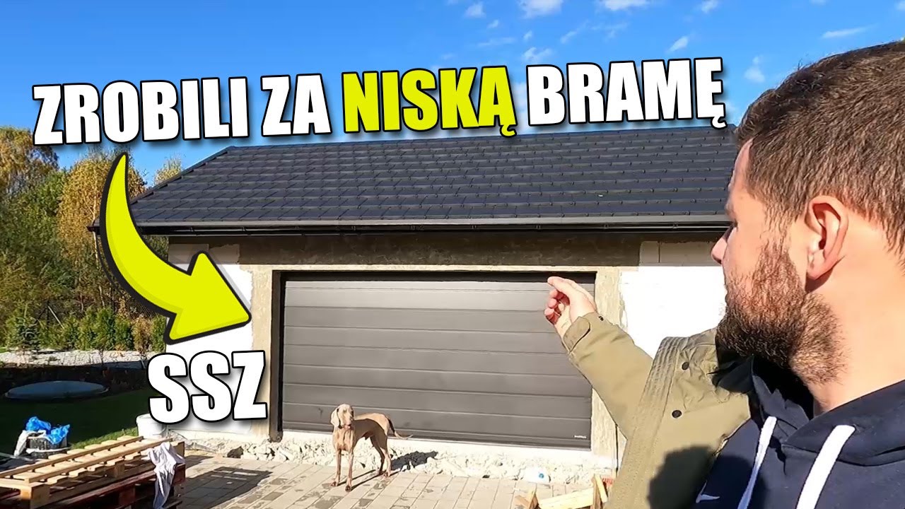 BRAMA DRZWI I OKNO czyli ile kosztuje stan surowy zamknięty. Napęd bramy Elektrobim ETM LIFT PRO.