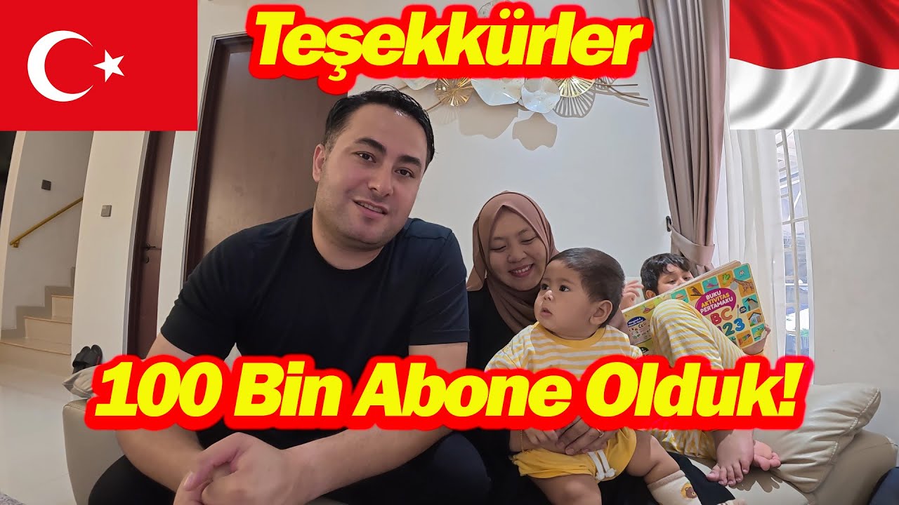 100 Bin Kalbin Gücü!-100 Bin Abone Olduk!-Desteklerinizle Birlikte Yükseldik!#endonezya