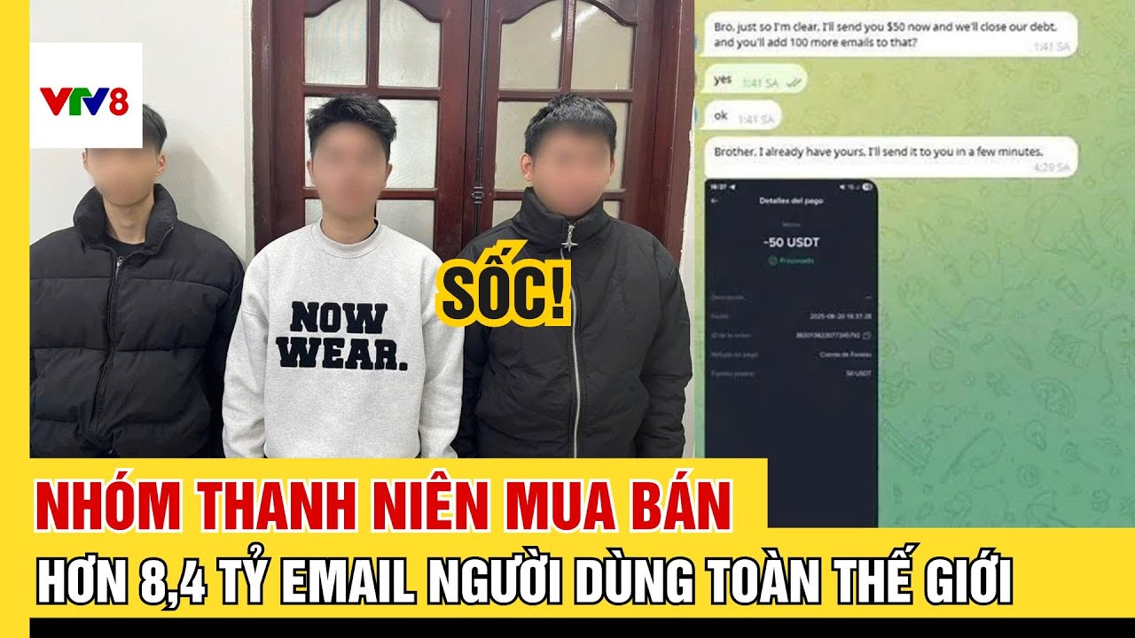 Nhóm thanh niên 10x xâm nhập dữ liệu, mua bán hơn 8,4 tỷ email của người dùng toàn thế giới