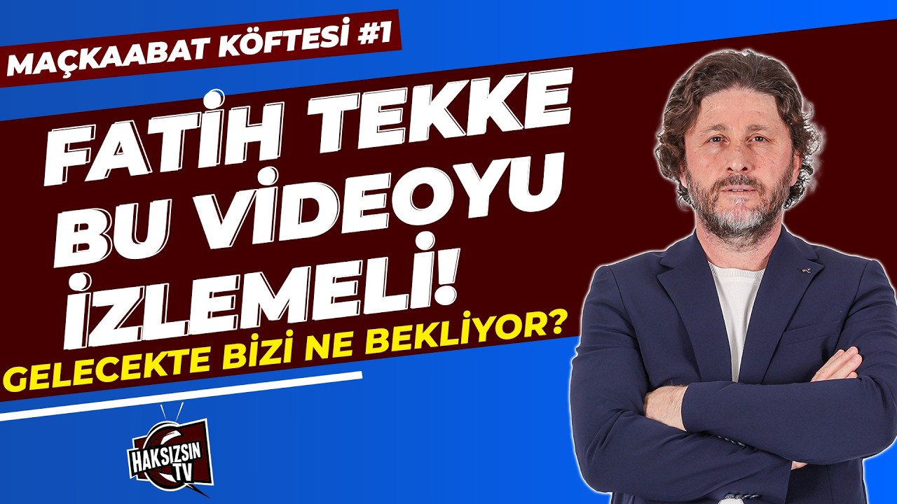 PANİK ÖLDÜRÜR! TRABZONSPOR'UN HEDEFİ ŞAMPİYONLAR LİGİ | MAÇKAABAT KÖFTESİ #1