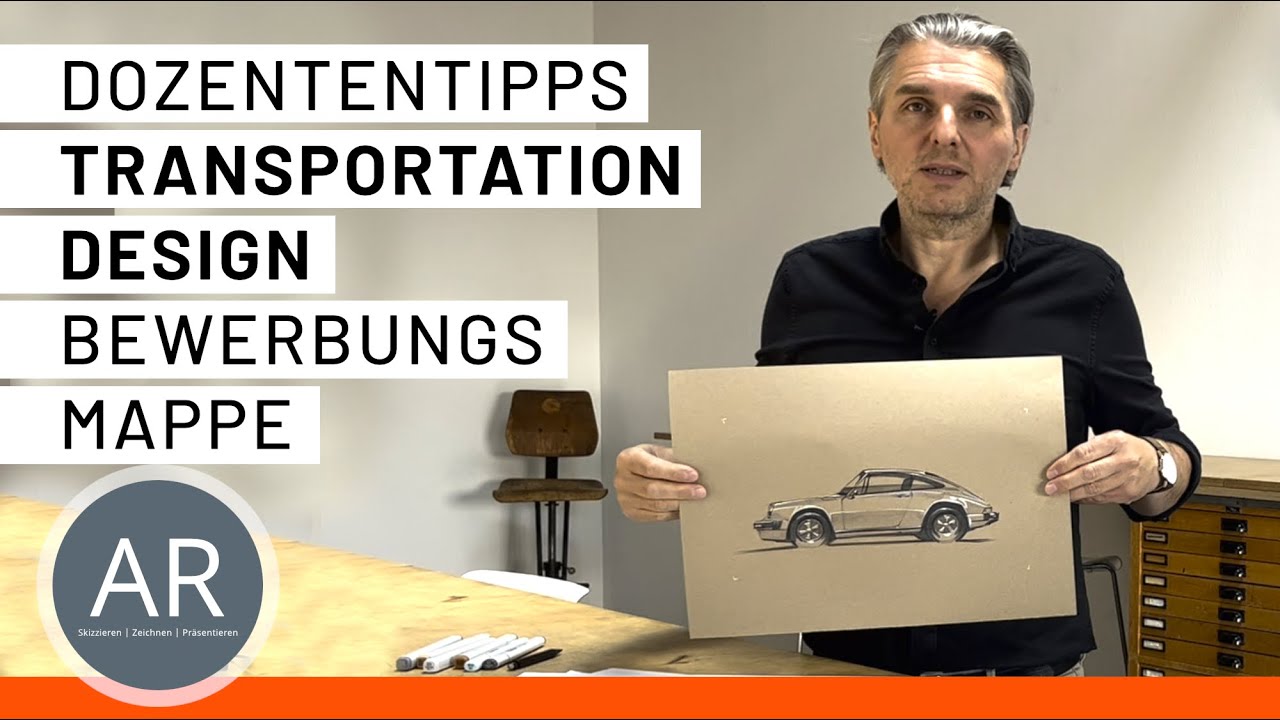Transportation Design studieren. Dozenten-Tipps für deine Transportation design  Bewerbungsmappe