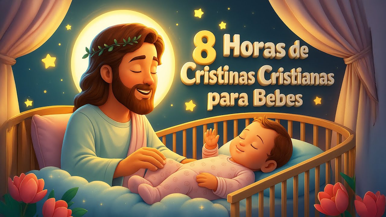 8 Horas de Nanas Cristianas para Beb&eacute;s &ndash; M&uacute;sica para Dormir con Paz y Amor de Dios 🌙💛
