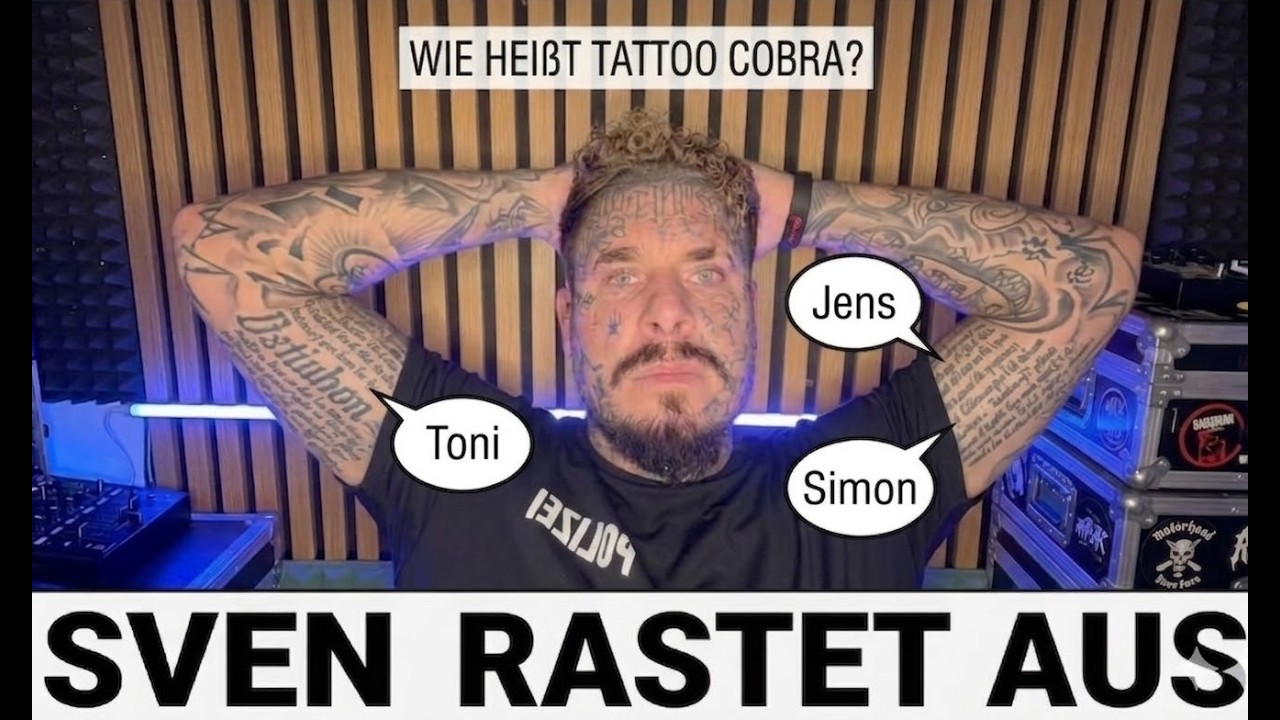 Sven rastet auf TikTok aus | Er droppt den angeblichen Echt-Namen von Tattoo Cobra
