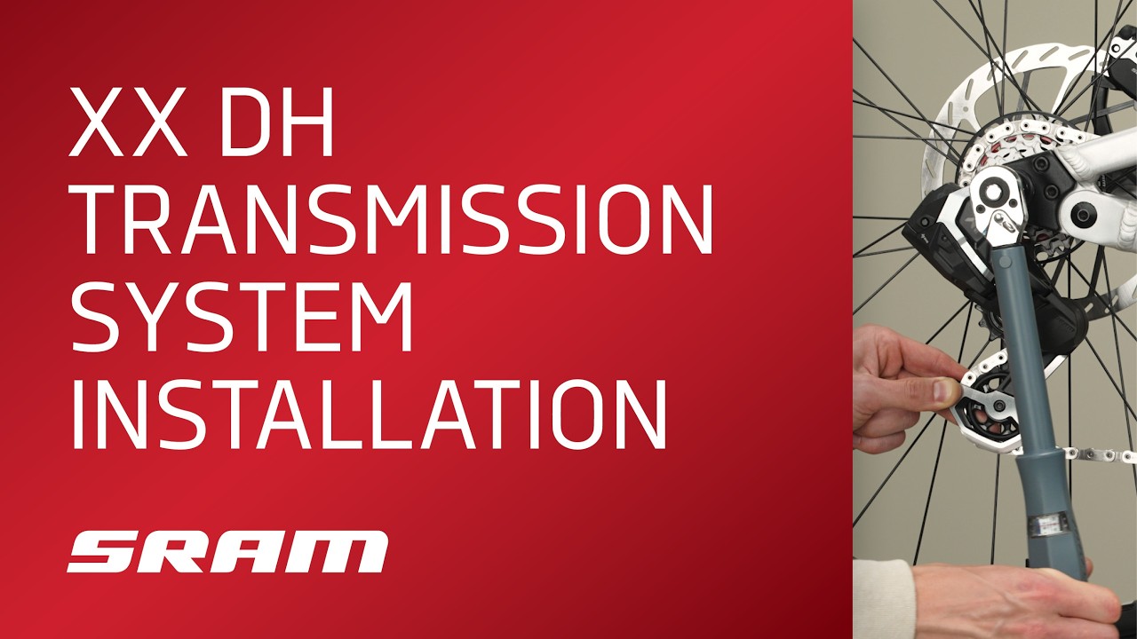 Установка трансмиссионной системы SRAM XX DH