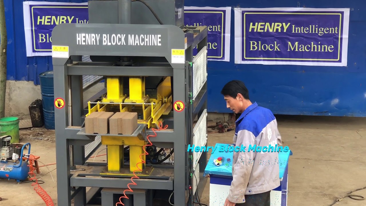 Hr2- 10 fully automatic brick making machine high quality mould