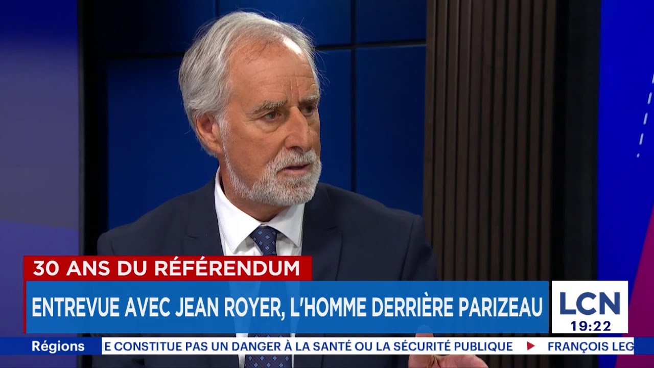 Référendum de 1995: les souvenirs de l'ex-bras droit de Parizeau