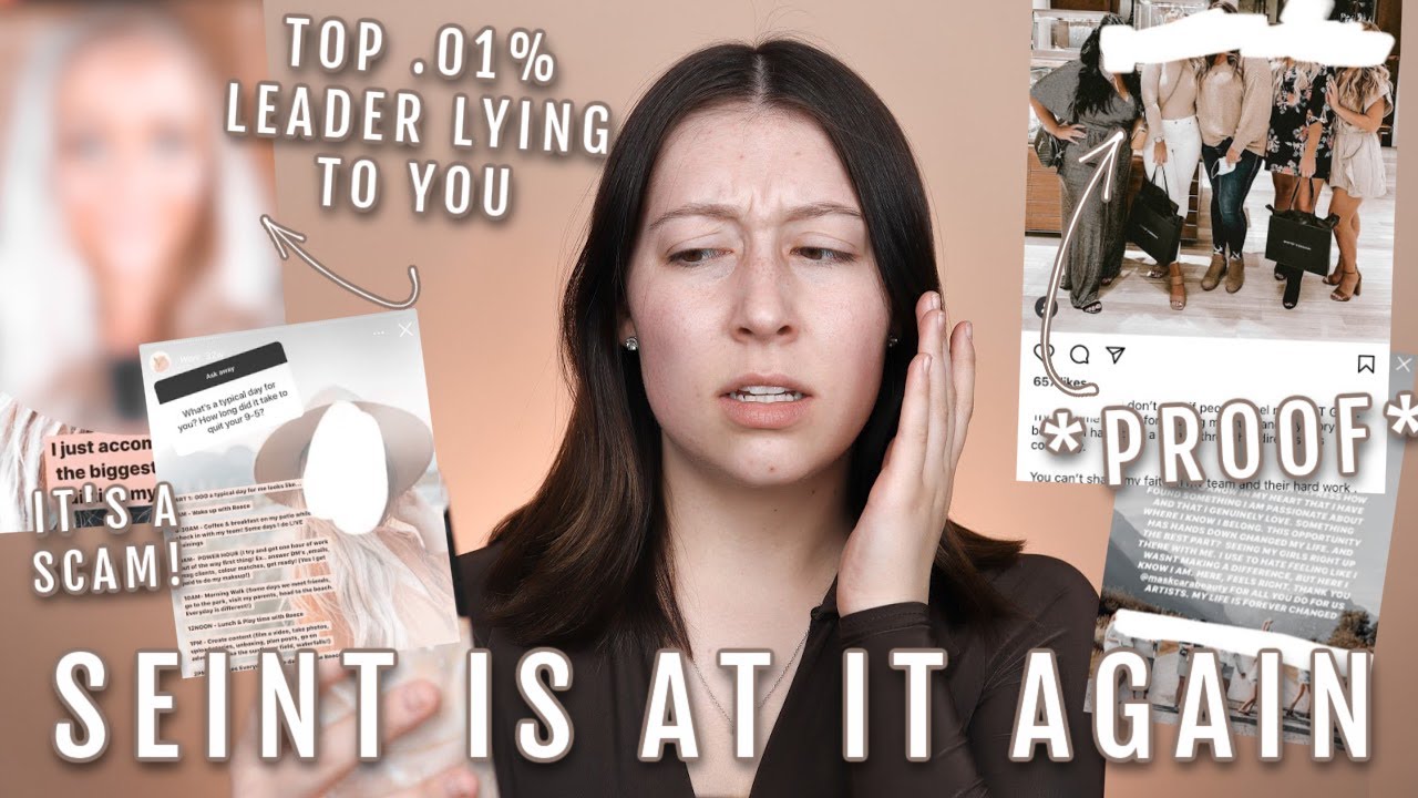 SEINT THE SCAM IS AT IT AGAIN! *SO MANY LIES*