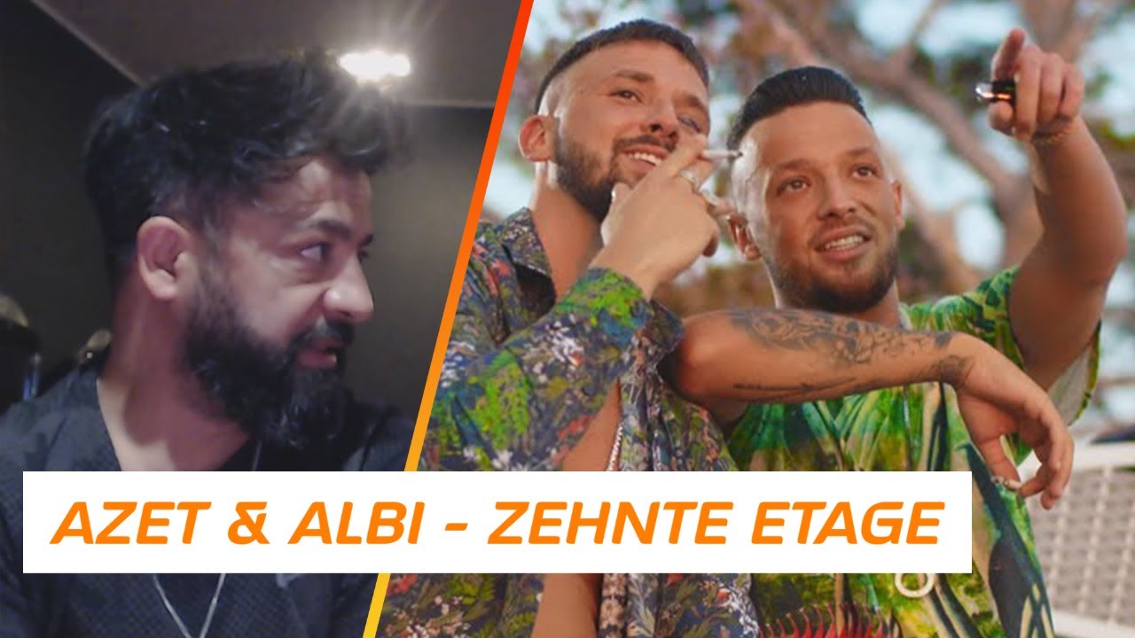 AZET & ALBI - ZEHNTE ETAGE (prod. by JUGGLERZ) | Rooz Reagiert
