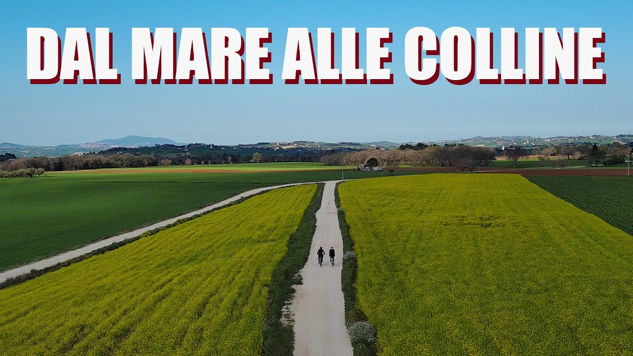 MARCHE IN BICICLETTA #1 - DAL MARE VERSO L'ENTROTERRA, TRA CAMPI COLTIVATI E BORGHI MEDIEVALI