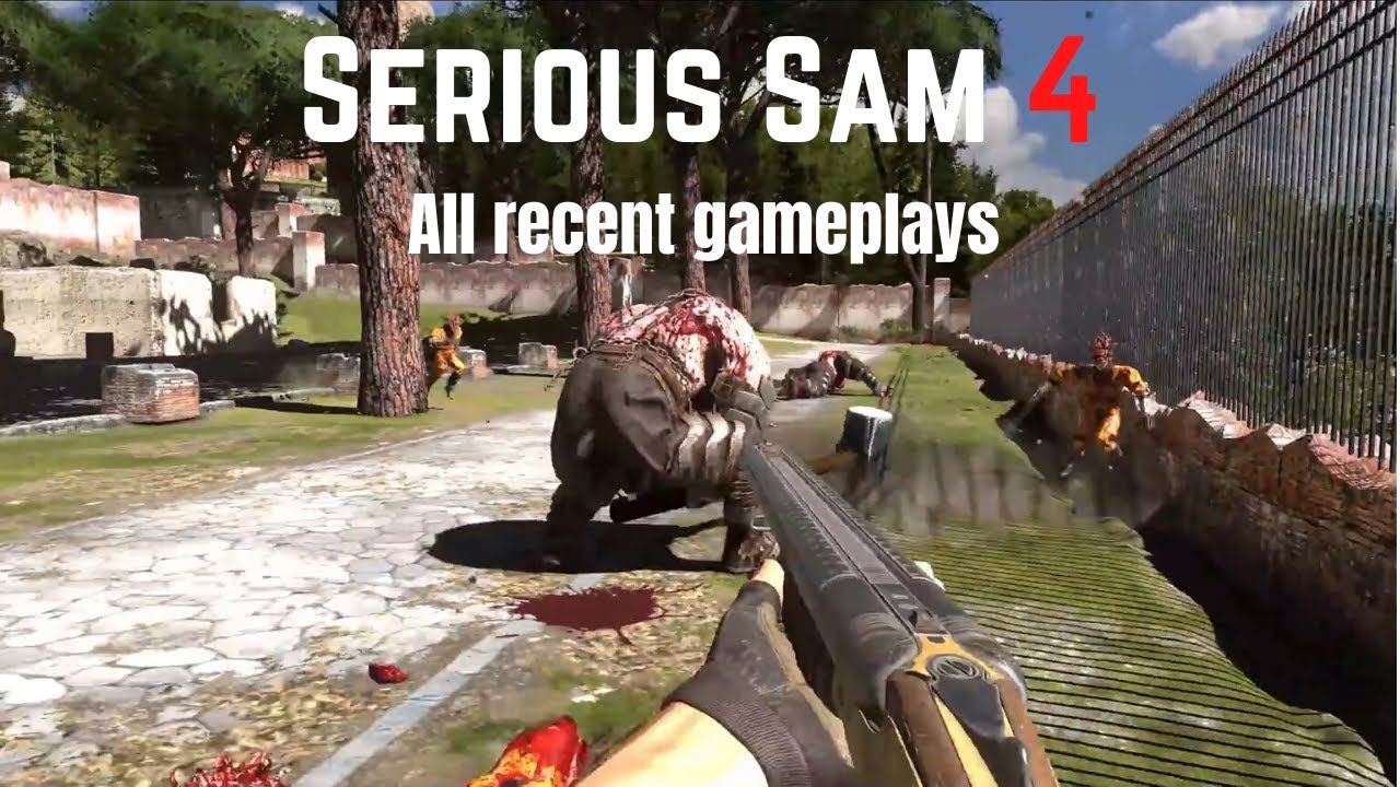 Serious Sam 4 - All new May 2020 gameplays