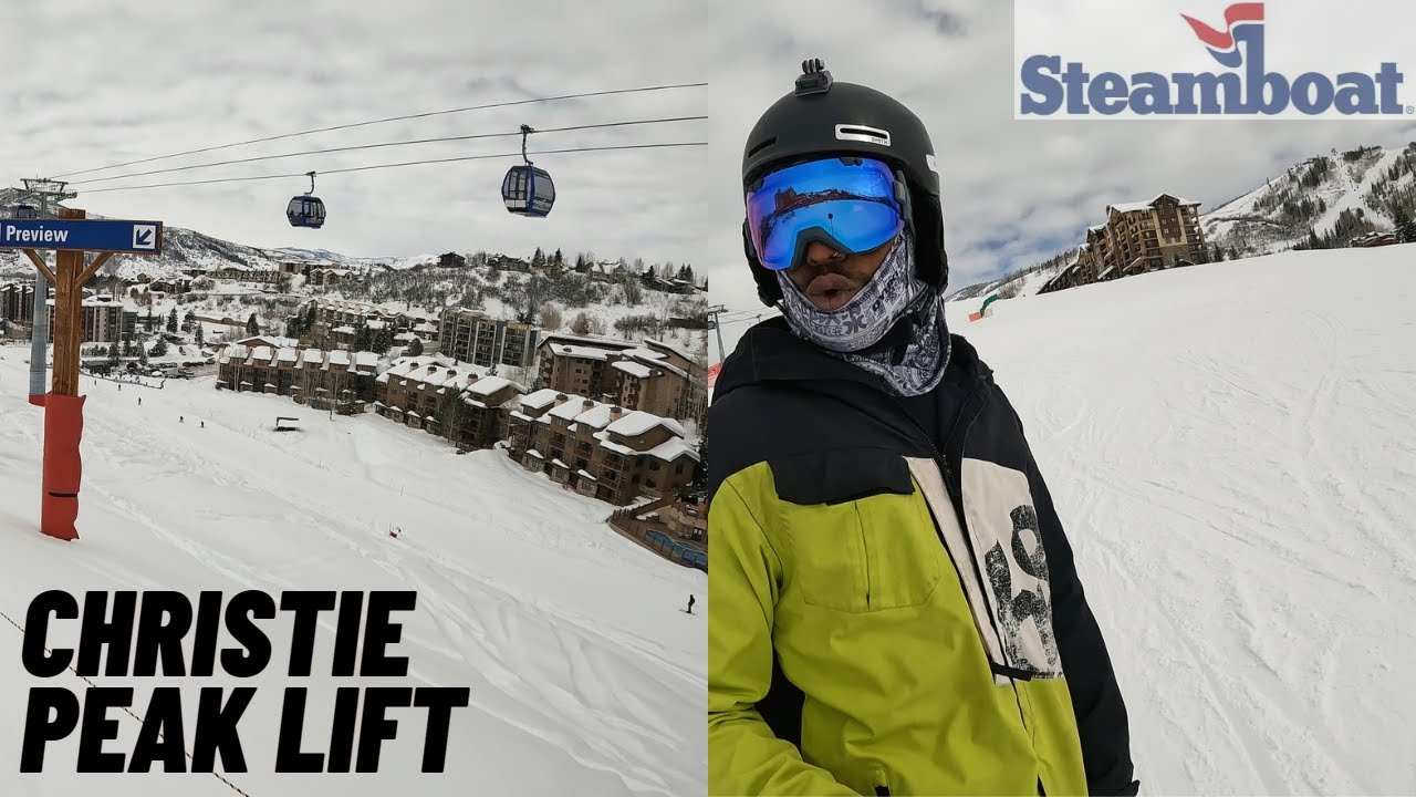 Christie Peak Lift -Green Runs - Steamboat Springs Colorado