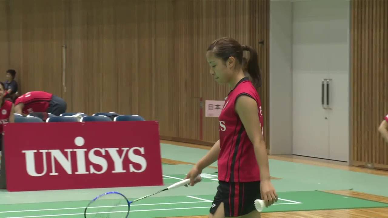 奥原希望 vs 山口茜 全日本実業団2016 決勝 S1