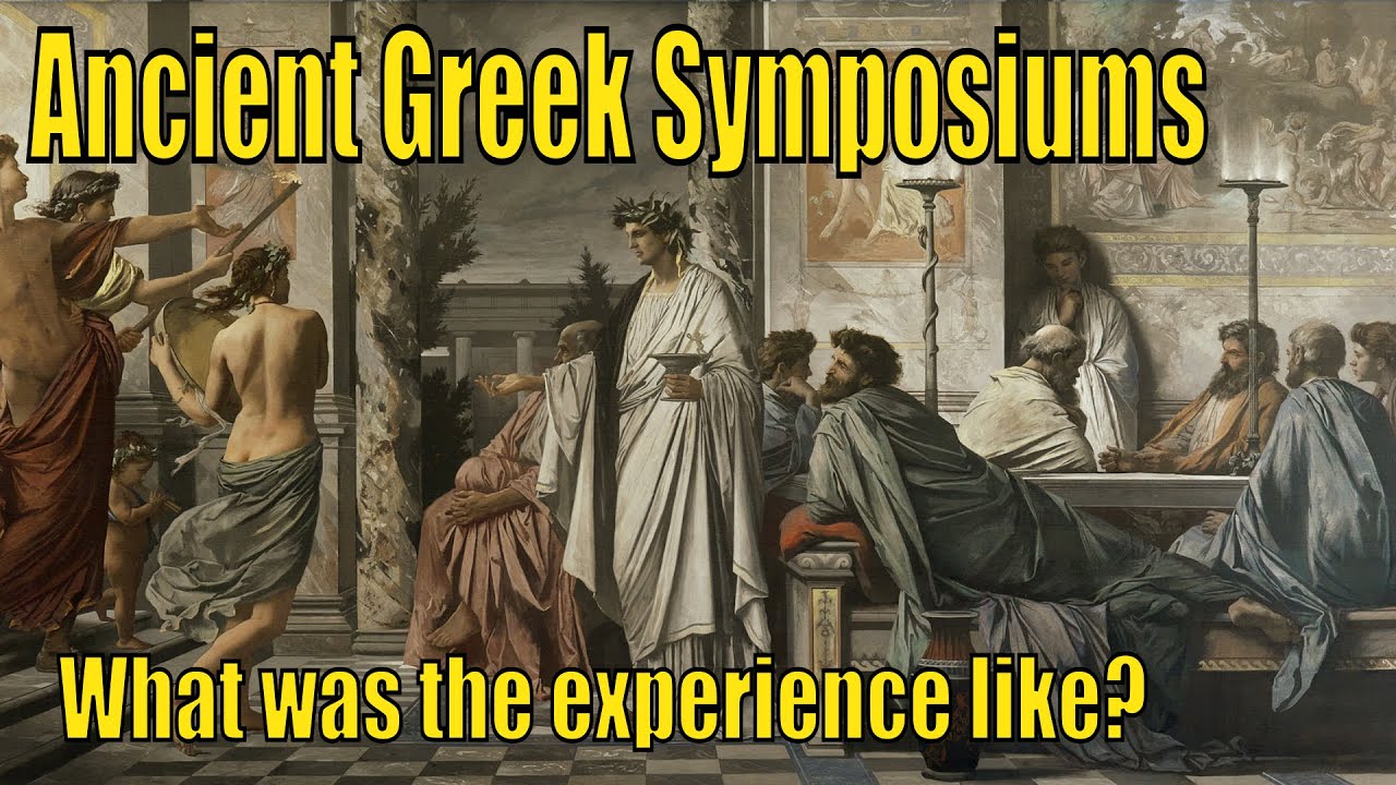 What was an ancient Greek symposium like?