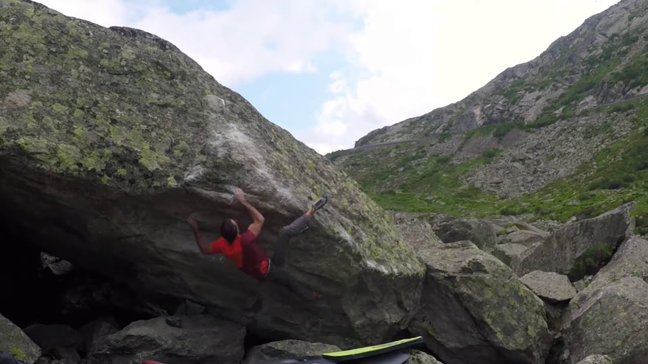 Super Tramp, 7c+. Gottardo