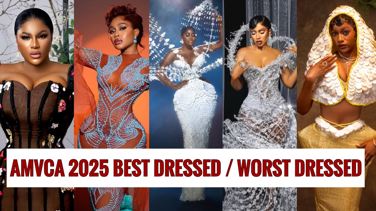 AMVCA 2025 Best & Worst Dress Looks. Africa Magic Viewers Choice Awards 11 #amvca2025
