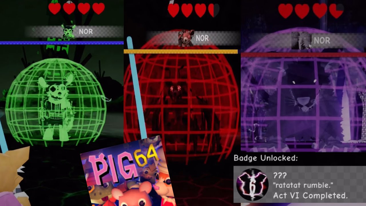 how to do Pig 64 Nor bossfight on mobile