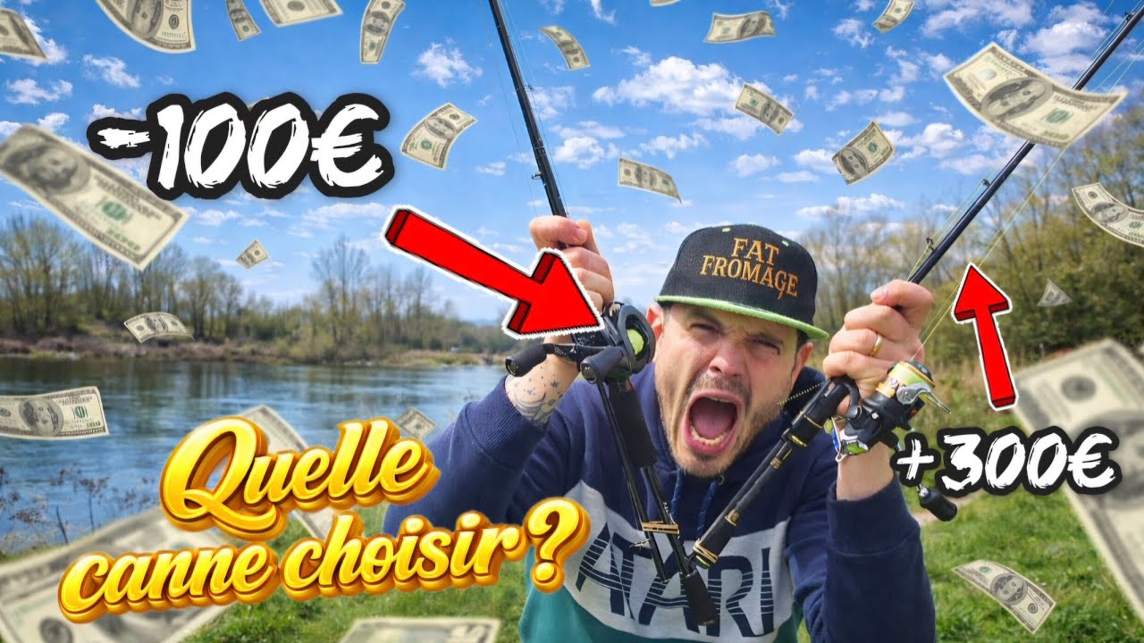 CANNE À PÊCHE La moins chère vs la plus chère ?