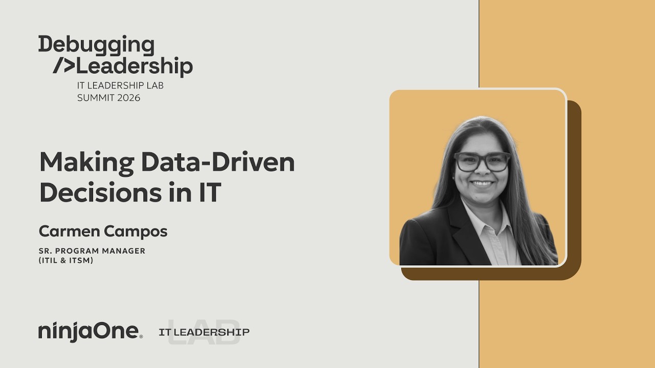 Making Data-Driven Decisions in IT