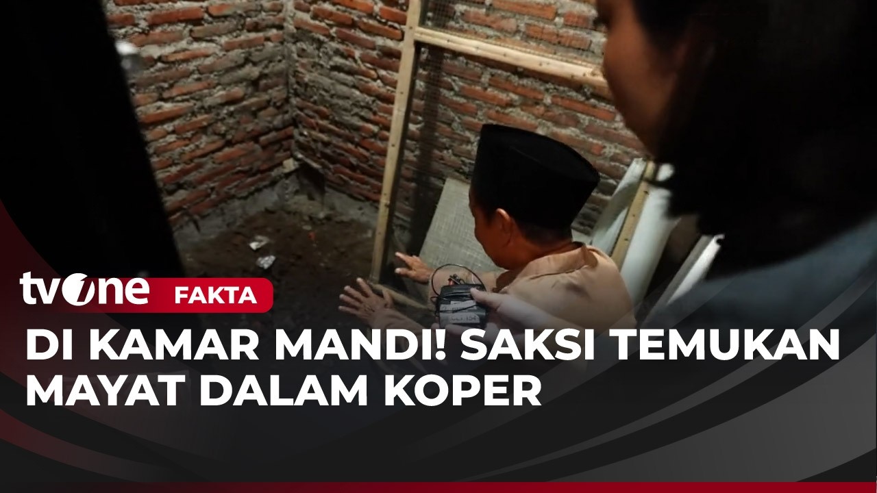 Kronologi Penemuan Mayat Lansia di dalam Koper, Saksi: Ini Bercak Darahnya di Lantai | Fakta tvOne