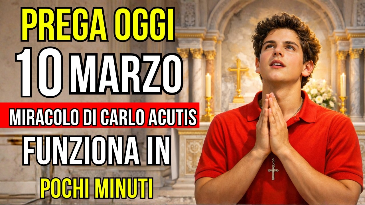 🕊️ MIRACOLO TOTALE CON CARLO ACUTIS – Ascolta per 2 Minuti e Distruggi i Blocchi della Tua Vita!
