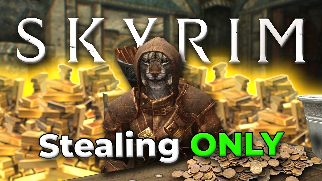 Does Crime Pay in Skyrim? (Stealing Only Challenge)
