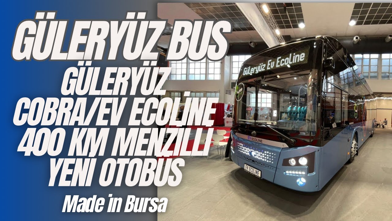 Güleryüz EV Ecoline Nâm’ı Diğer COBRA da Elektrikli Otobüs Busworld Europe 2023'de Sergilendi