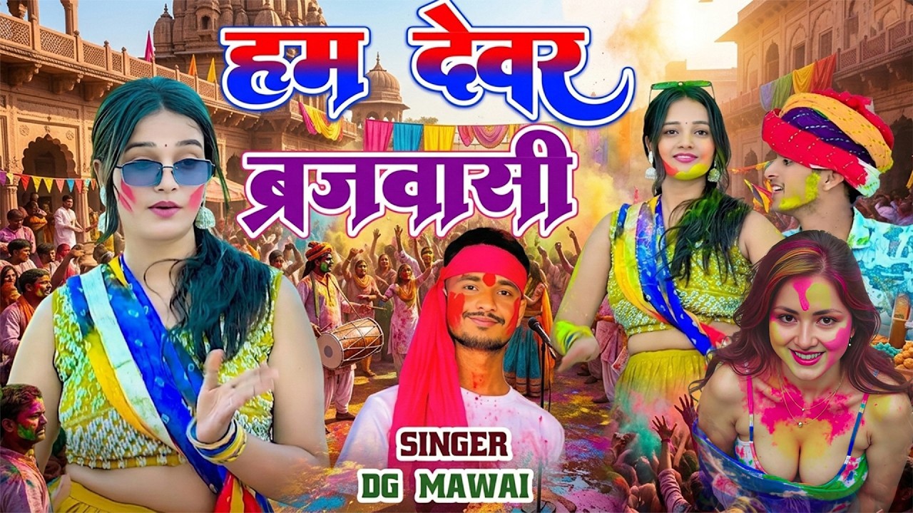 Holi Song 2026 होली रसिया 2026 || रंग डलवाले मेरी भोजाई || Ham Devar Brajwasi   Singer Dg Mawai