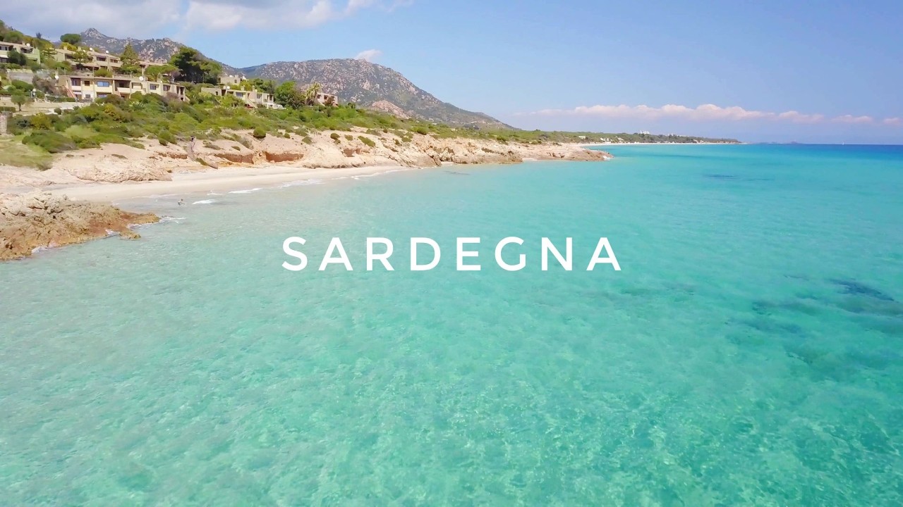 Santa Margherita di Pula spiaggia Pinus Village e le sue Calette un angolo di Paradiso Sardegna 4k