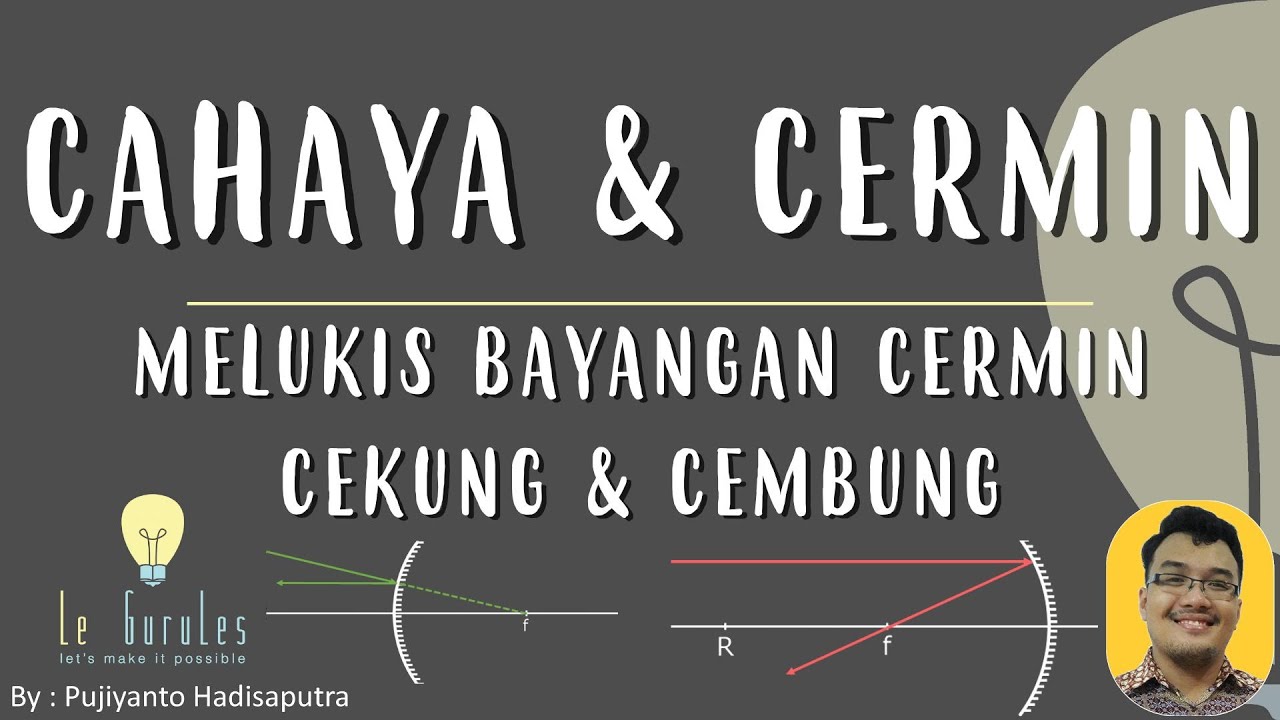 Cermin (5) - Melukis bayangan cermin cekung dan cembung - Fisika SMP