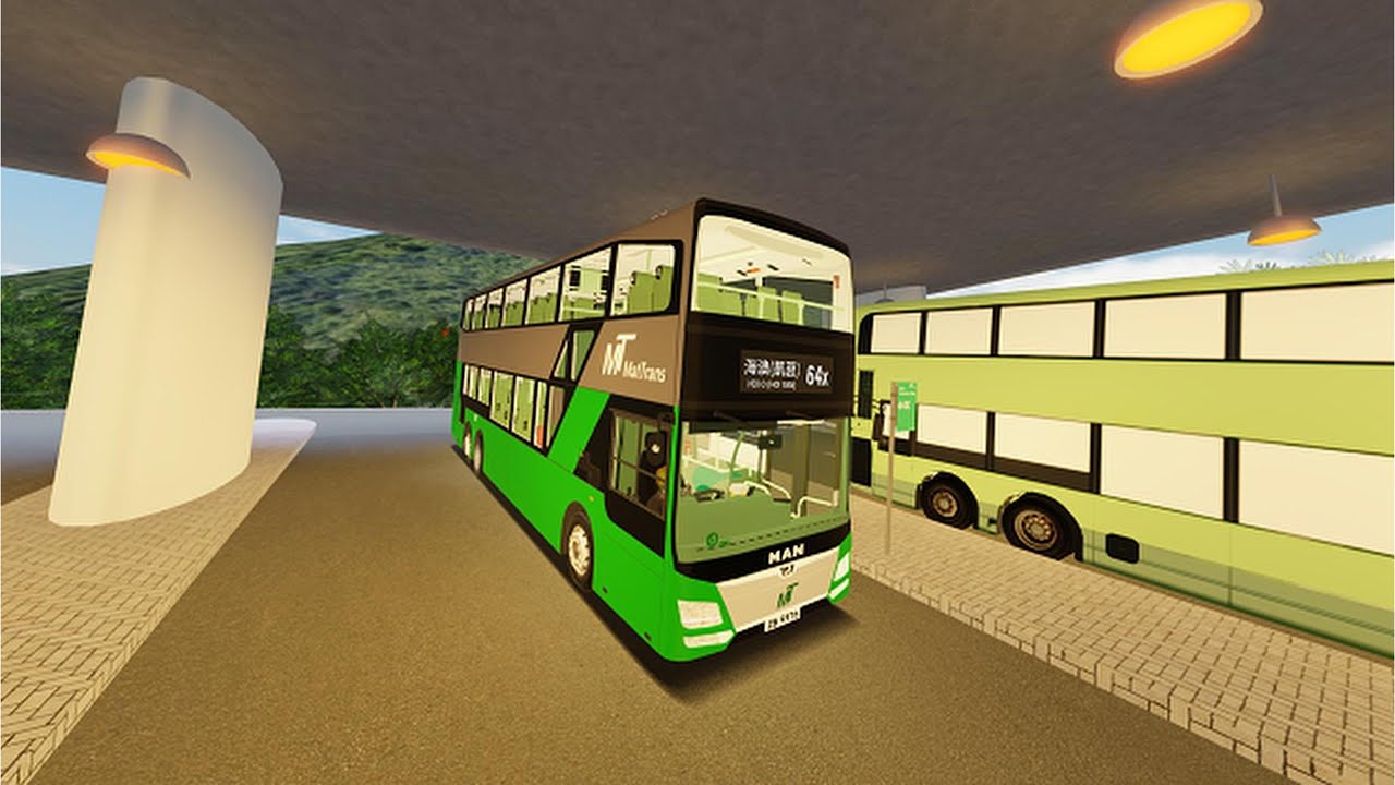 [Roblox Gameplay EP1277] Roblox 恆域64X線 (往凱茵邨) Hanwick Route 64X (To Hoi Yan Estate)