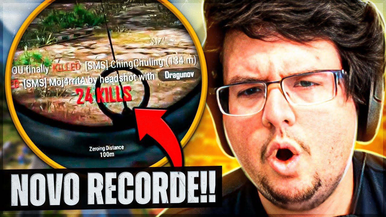 MEU NOVO RECORDE NO NOVO MAPA RONDO DO PUBG