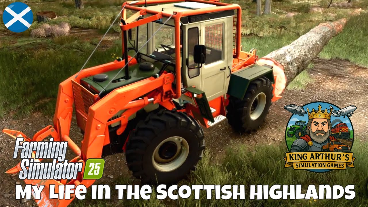 Лесозаготовка в высокогорье | Кинлейг, эпизод 5 | Farming Simulator 25